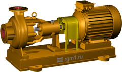 Type CVK centrifugal vortex pumps and pumping units